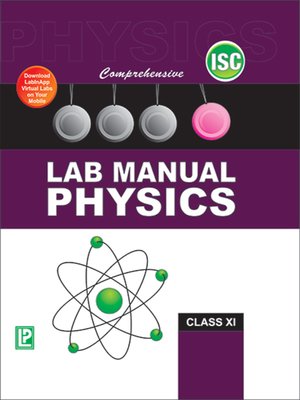 cover image of Comp. Lab Manual Physics XI (ISC Board)